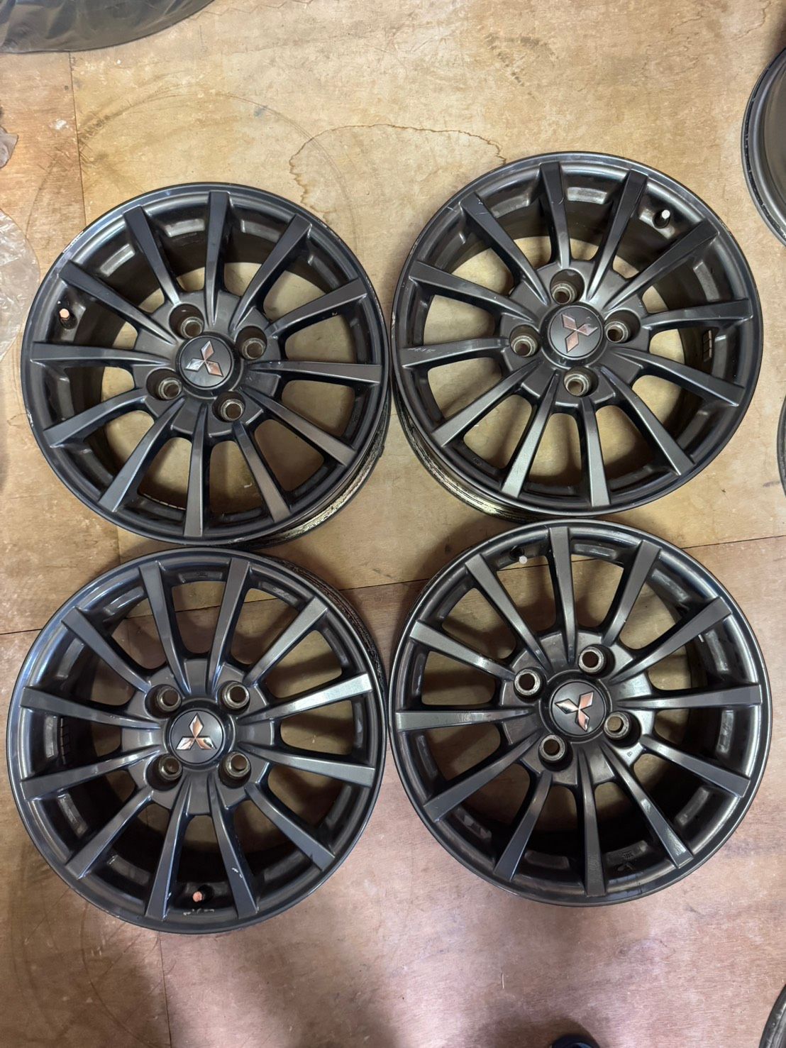 純正ホイール ミツビシ 三菱 Z27AG コルトラリーアートバージョンR 純正ホイール