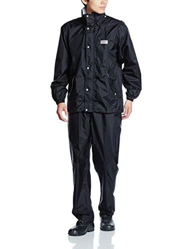 2営業日で発送 Doqment ドキュメント カジメイク エントラントレインスーツ2 ブラック 4L 7250914L