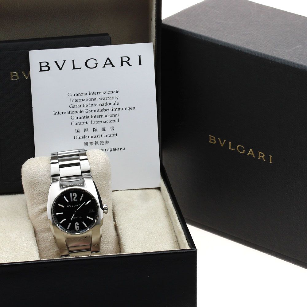 ブルガリ BVLGARI EG35S エルゴン デイト 自動巻き ボーイズ箱