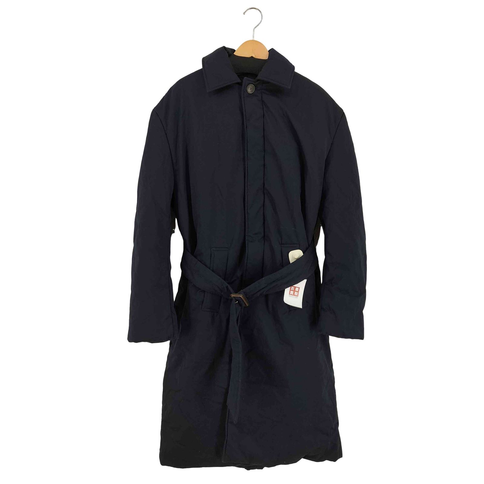 バレンシアガ BALENCIAGA デムナ期 中綿 ステンカラーコート メンズ EUR：44 