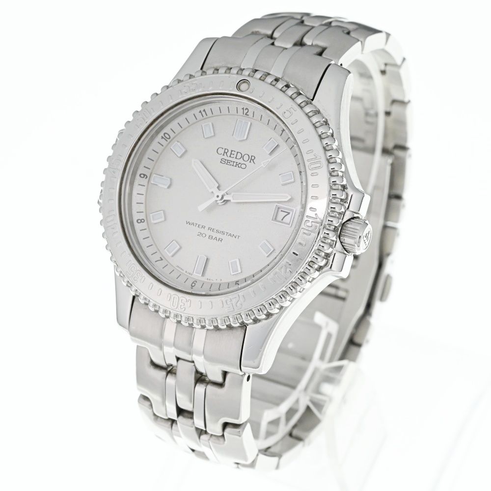 SEIKO クレドール 腕時計18KT+SS /SS 8J82-6A30 SEIKO CREDOR(クレドール) 腕時計