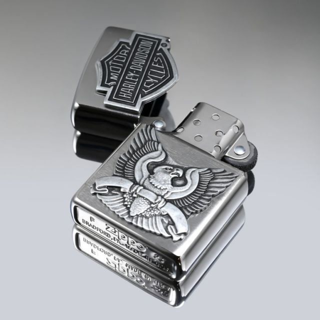 zippo☆Crescent Moon & Cat☆BK☆ジッポ ライター