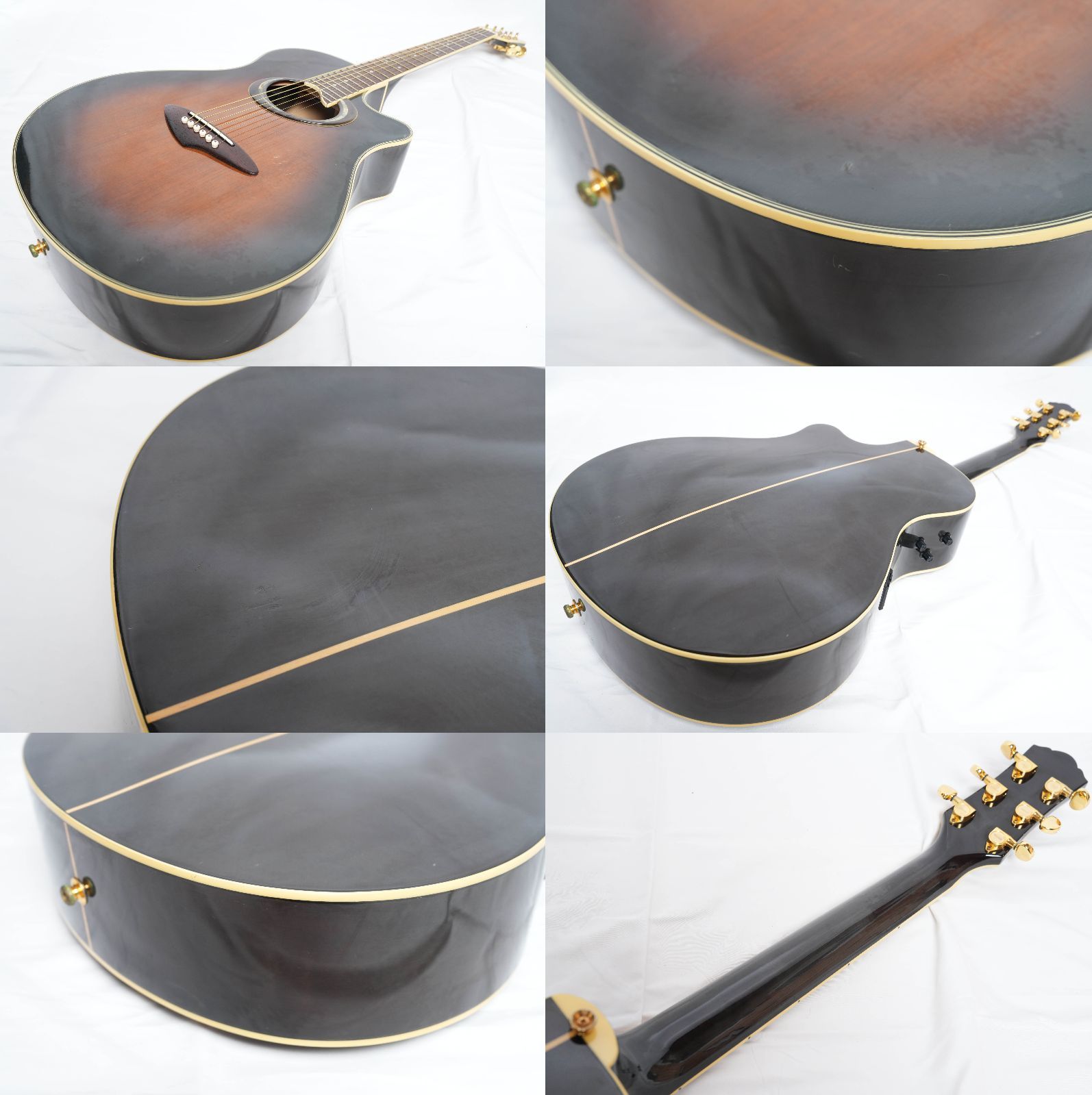 ☆YAMAHA☆APX-26D Sunburst プリアンプ不良 80年代 HC付 ヤマハ