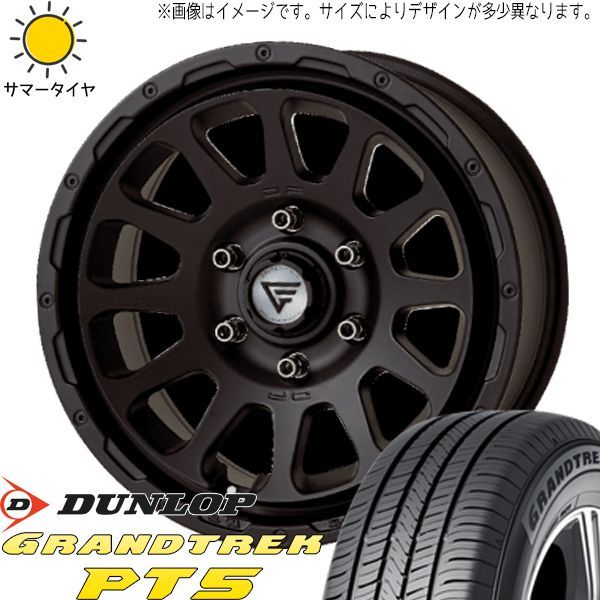 ハイエース 200系 215/65R16 ホイールセット | ダンロップ グラントレック PT5 & デルタフォース オーバル 16インチ 6穴139.7  - メルカリ