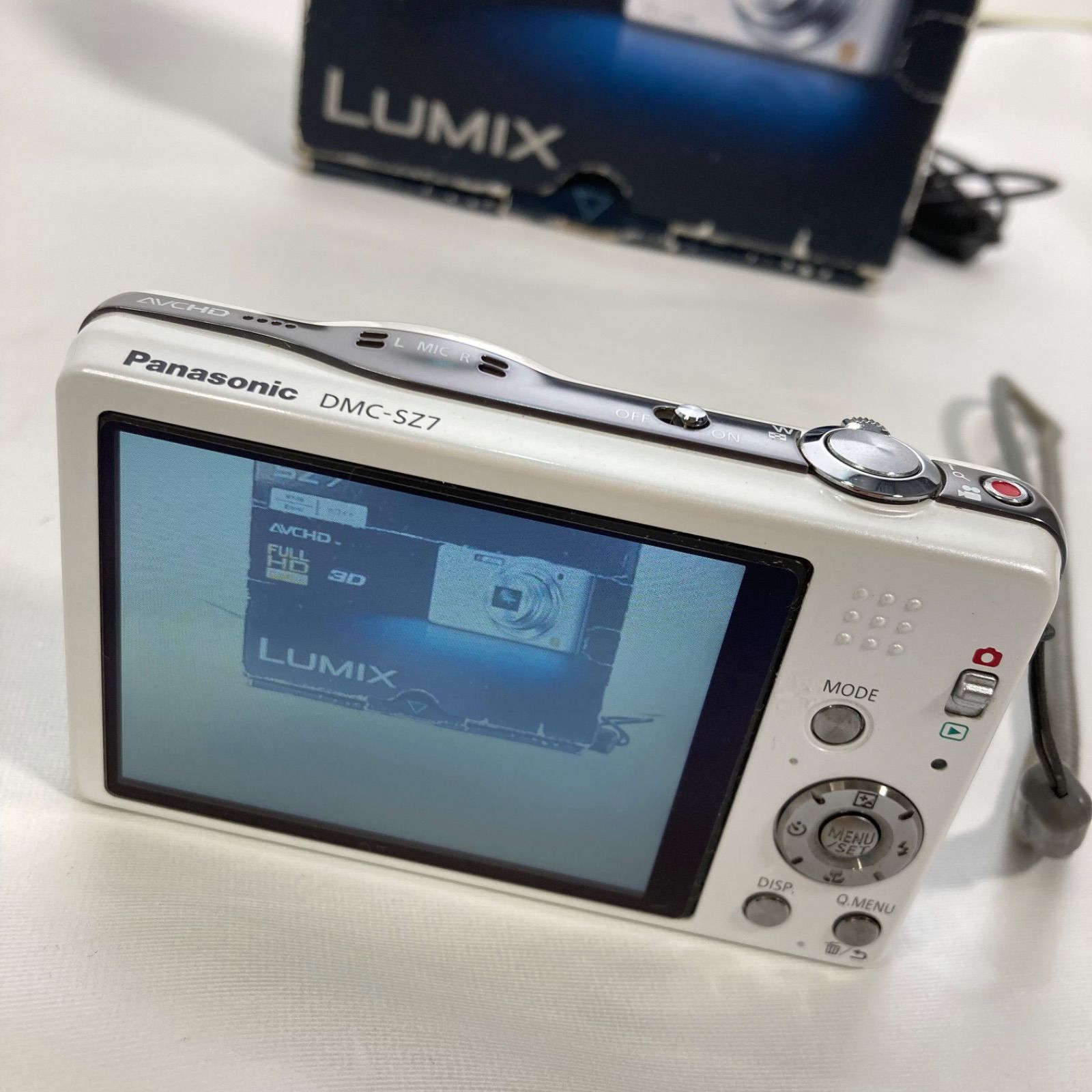 【美品】Panasonic LUMIX DMC-SZ7 コンパクトデジカメラ Amazon | パナソニック デジタルカメラ ルミックスSZ7 光学10倍