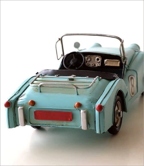 置物 オブジェ スポーツカー おもちゃ アンティーク おしゃれ レトロ