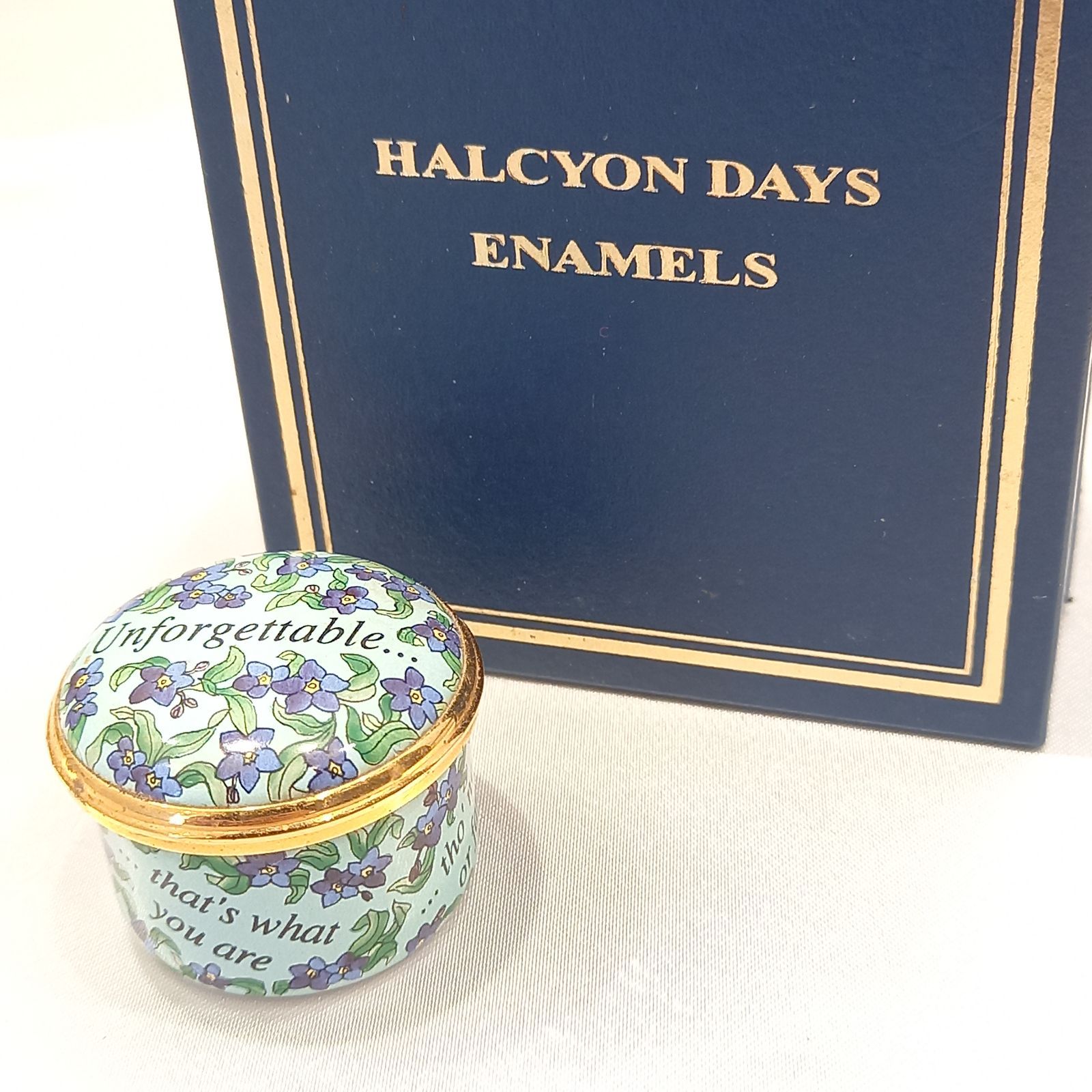 HALCYON DAYS ENAMELS 小物入れ-