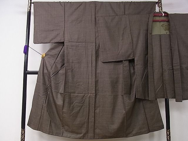 平和屋1男性　男柄の最高峰　西郷柄　西郷絣　本場大島紬　アンサンブル　逸品　CAAD3182ng