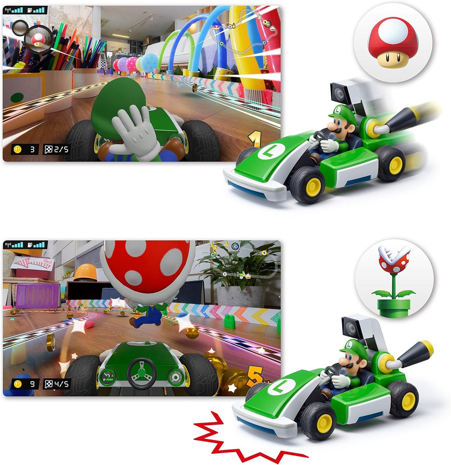 マリオカート ライブ ホームサーキット ルイージセット 兵庫倉庫 HRDEVELOPMENT_JP