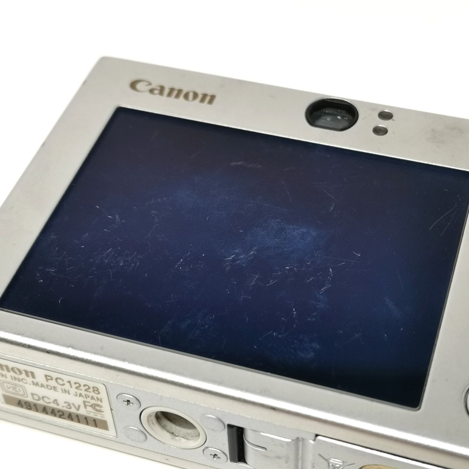 キャノン IXY DIGITAL 10 シルバー 動作確認済み 充電器なし 管理番号 