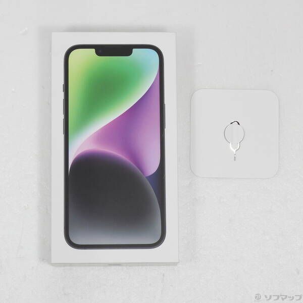 中古品〕 iPhone14 128GB ミッドナイト MPUD3J／A SIMフリー