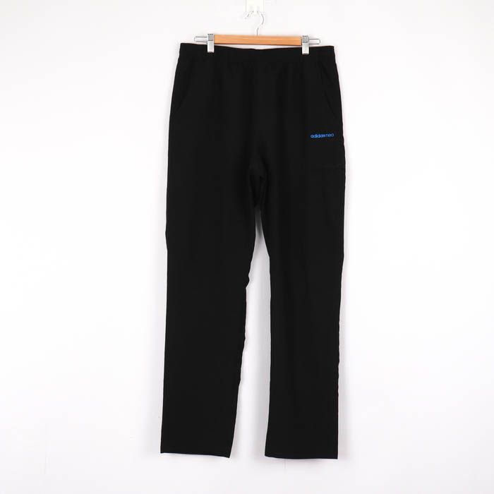 アディダス ロングパンツ 無地 ワンポイントロゴ ボトムス 大きいサイズ アディダスネオ メンズ Oサイズ ブラック adidas 【中古】 -  KBNET 「ケービーネット」 - メルカリ