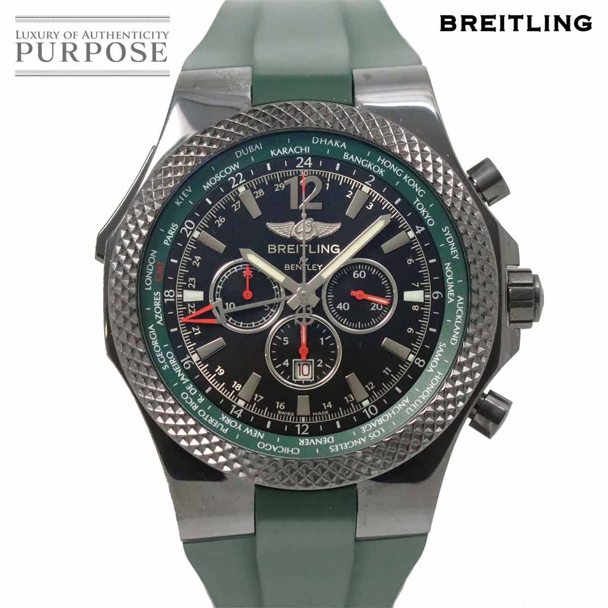 ブライトリング BREITLING ベントレー GMT M47362 クロノグラフ 1000本限定 メンズ 腕時計 デイト 自動巻き bentley  90243104 - メルカリ