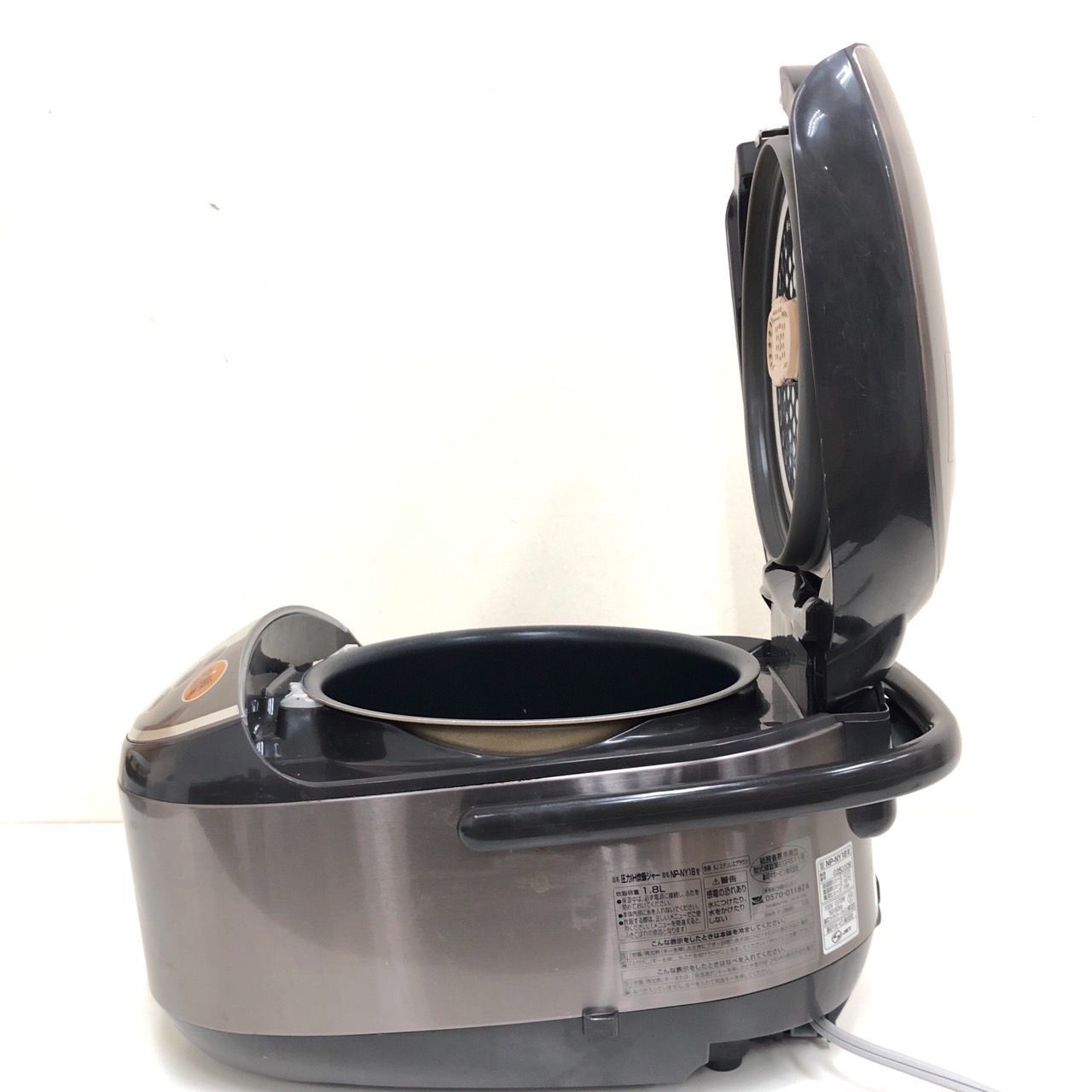 ①【送料込】象印圧力IH炊飯ジャー 極め炊きNP-LS18型 Amazon | 象印マホービン 炊飯器 1升 ブラック NP-ZX18-BA