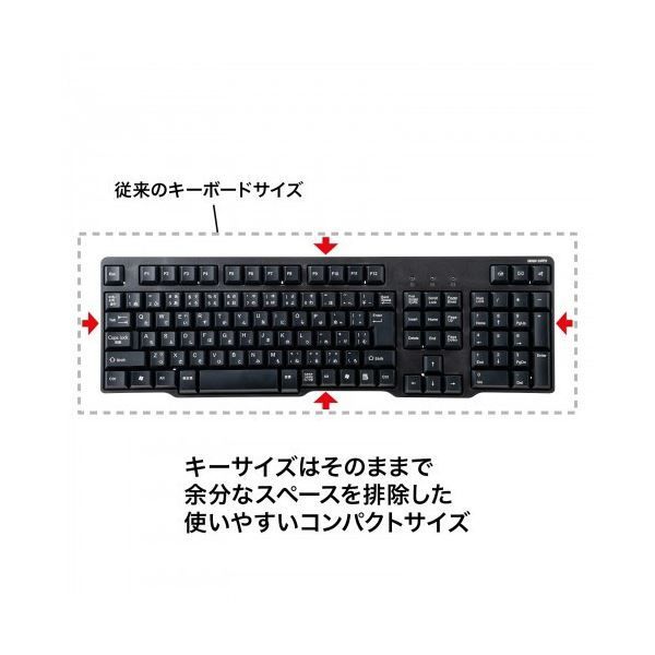 まとめ サンワサプライUSBキーボード ブラック SKB-L1UBKN 1台 ×3セット