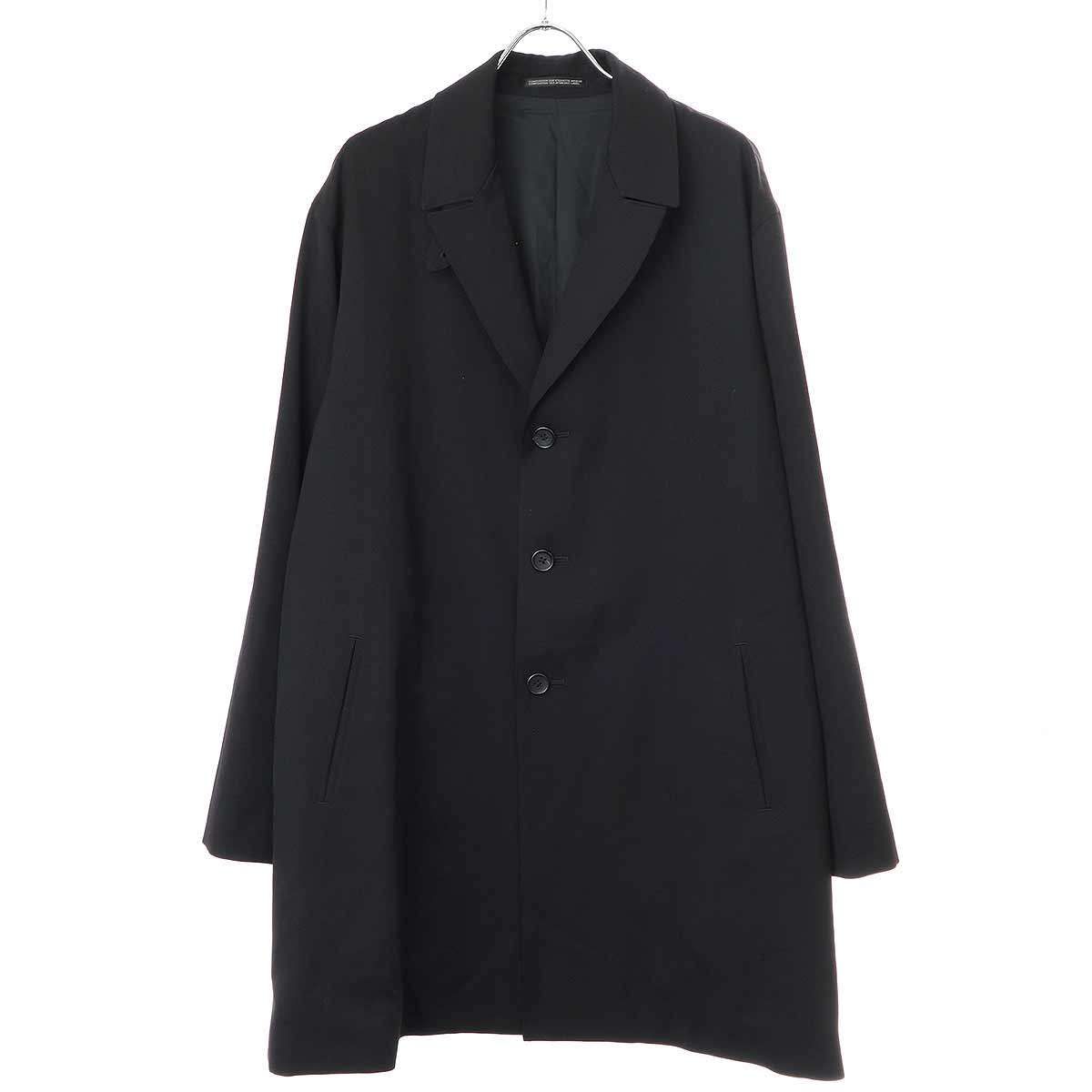 ヨウジヤマモト プールオム ジャケット ウールギャバ リバーシブル ブラック Yohji Yamamoto POUR HOMME ヨウジヤマモト プールオム 23AW