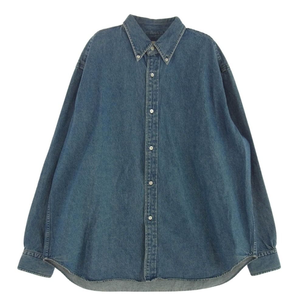 A.PRESSE アプレッセ 22AW 22AAP-02-08H BD Denim Shirt ボタンダウン 