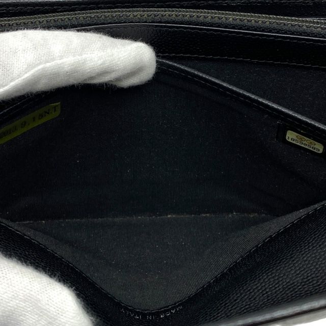  シャネル セブルガ 二つ折り 長財布 財布 ロングウォレット ココマーク キャビアスキン レザー ブラック CHANEL その他 折り財布