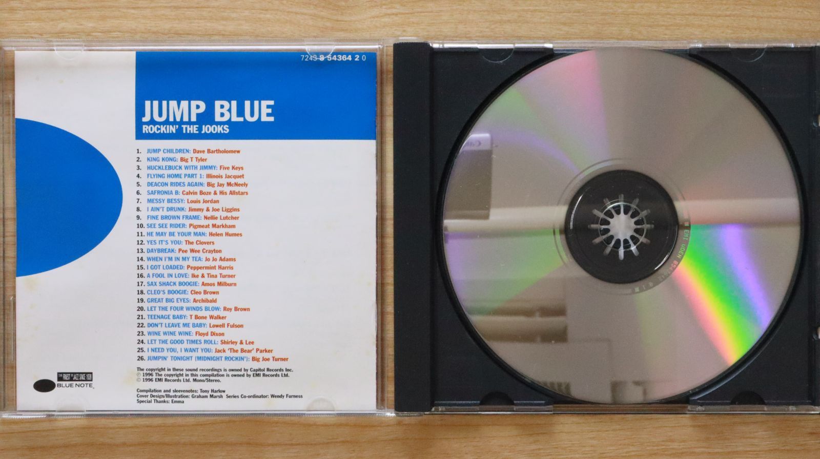 中古CD☆オムニバス/Various Artists□ Jump Blue: Rockin the