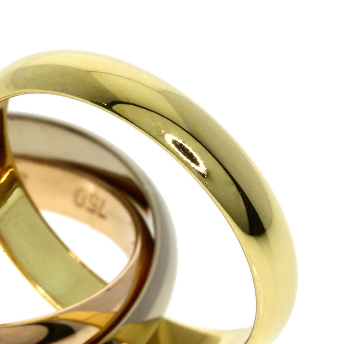 CARTIER カルティエ トリニティ #52 リング・指輪 K18YG K18WG K18PG  