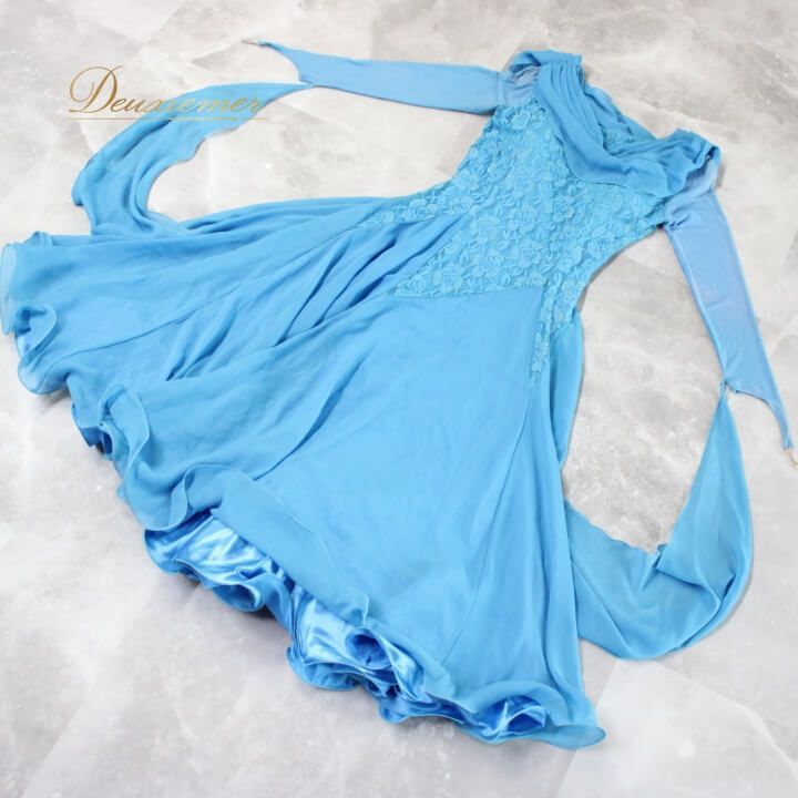 社交ダンス 衣装 スタンダード ドレス ワンピース パーティー prima