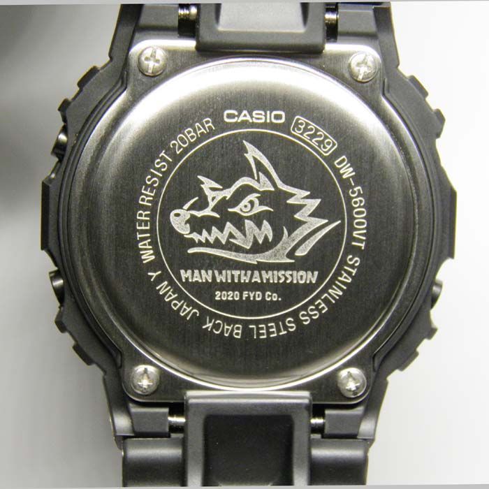 CASIO(カシオ)G-SHOCK(ジーショック) DW-5600 MAN WITH A MISSION (マンウィズ）10周年記念 original  G-SHOCK 【未使用品】 - メルカリ