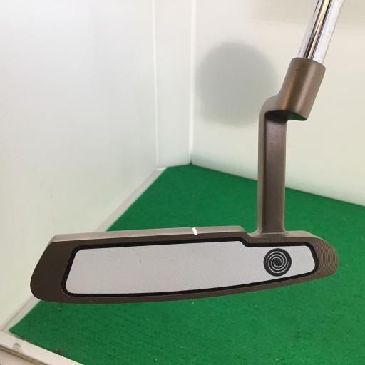 オデッセイ WHITE ICE 1 ツアーブロンズ 34インチ パター PT スチール フレックスその他 メンズ 男性用 右利き 右用 Dランク ゴルフクラブ