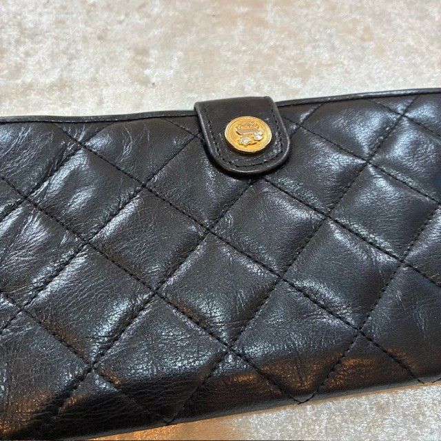 ソニアリキエル SONIARYKIEL キルティングレザー 長財布 - メルカリ