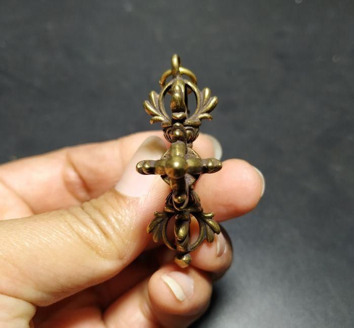 銅器 十字杵 鎮宅 辟邪 開運 風水 招財 置物 工芸品 - メルカリ