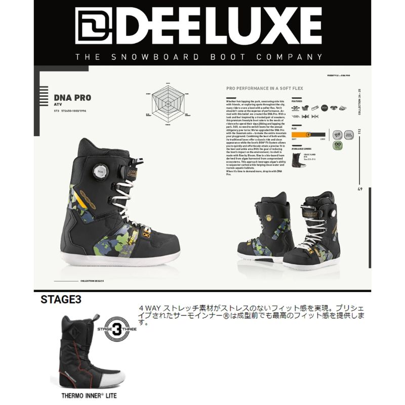 ムラスポ公式】DEELUXE DNA PRO（ATV） 22.5㎝ 24-25 NEW レディース