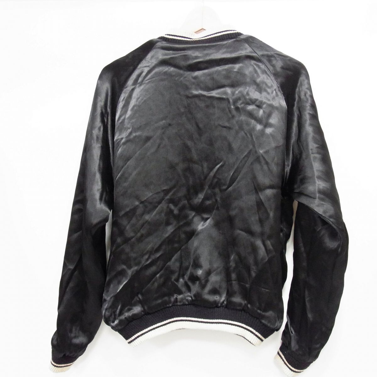 ☆CROPPED HEADS×CROWS スカジャン サテン ジップジャケット