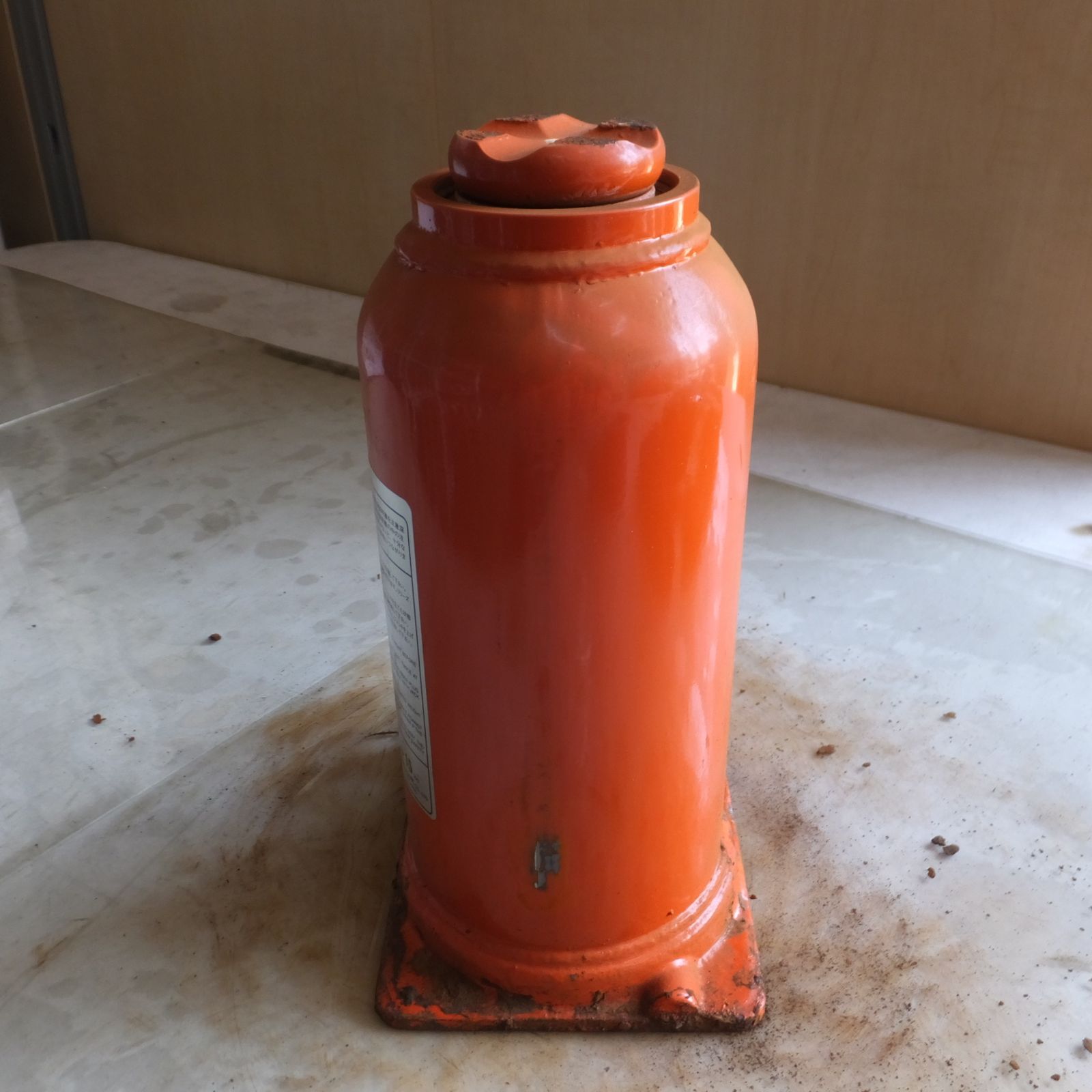 ◆マサダ 油圧ジャッキ MHK-15N 工具 15TON 15ton 15トン 15000kg 油圧式 オイル だるま ダルマ 車載 自動車 点検 整備 8 ◆