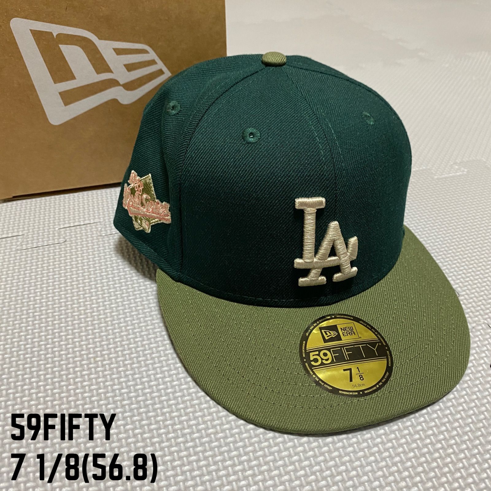 可愛すぎるフェミニンデザイン♪ ニューエラ 59FIFTY ドジャース