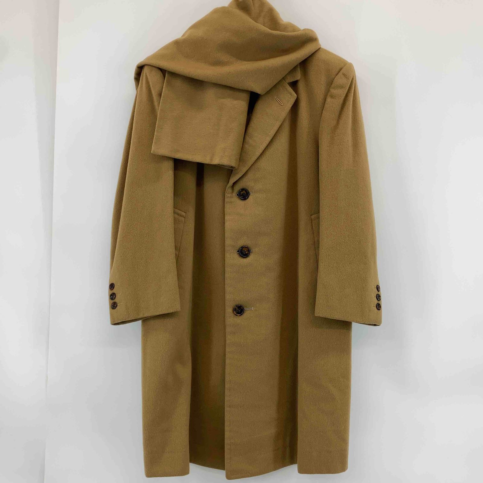 HARRISONS ハリソンズ生地 レディース チェスターコート カシミヤ100 