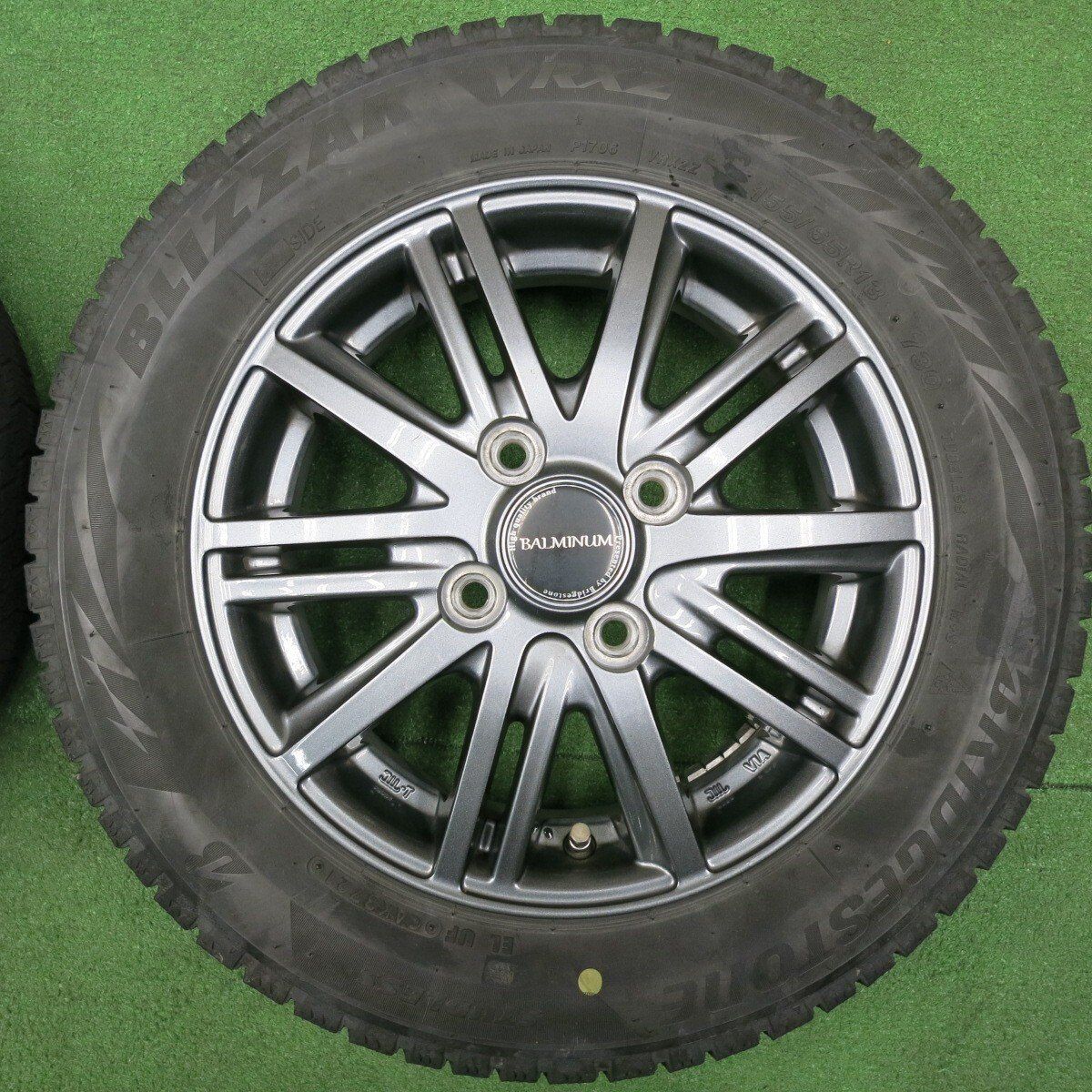 4本価格！21年☆スタッドレス 155/65R13 ブリヂストン ブリザック VRX2 