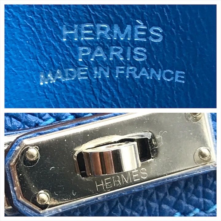 小物 HERMES 保管品 HERMES エルメス タイニー バーキン エプソン ミコノス