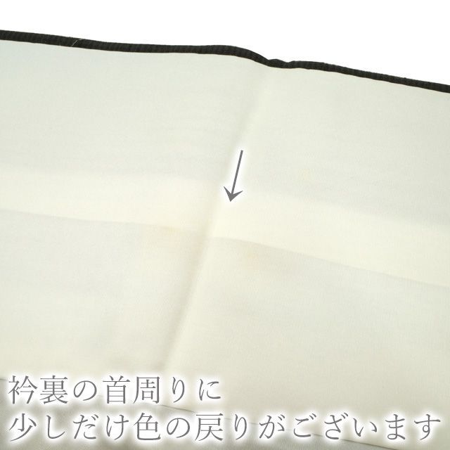 中古】すごい値！紬 訪問着 袷 着物 作家物 正絹 黒緑地 十二単衣 平安