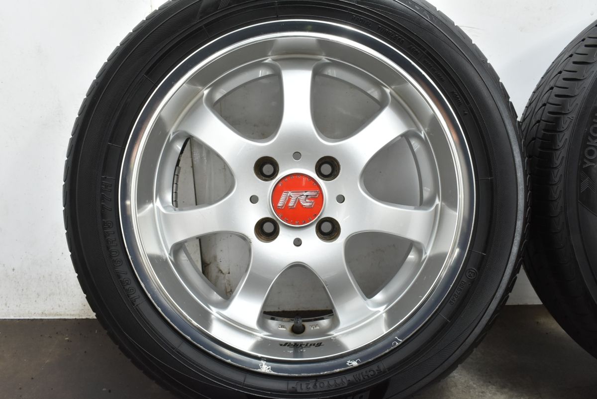 RAYS ITC 16インチ5.5J PCD1004穴 ヨコハマアドバンフレバ YOKOHAMA