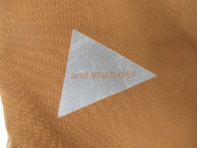 and wander アンドワンダー / ポリエステルクライミングパンツ 031692002