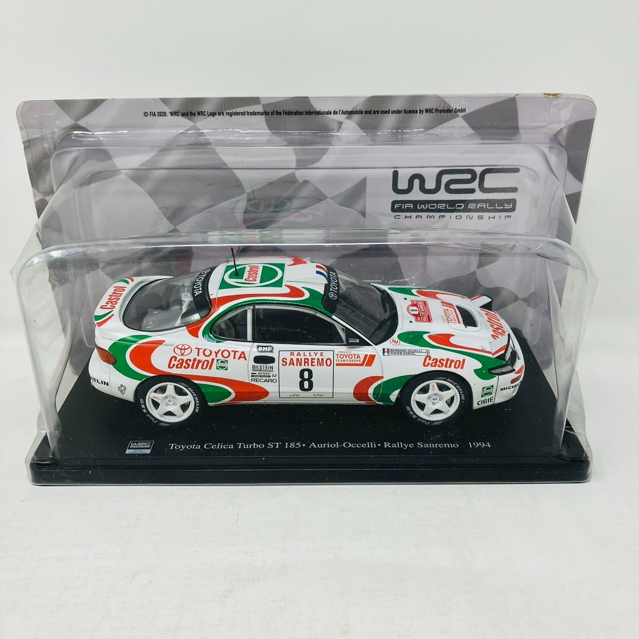 WRC 1/24 トヨタ セリカ ターボ ST 185 1994 ミニカー
