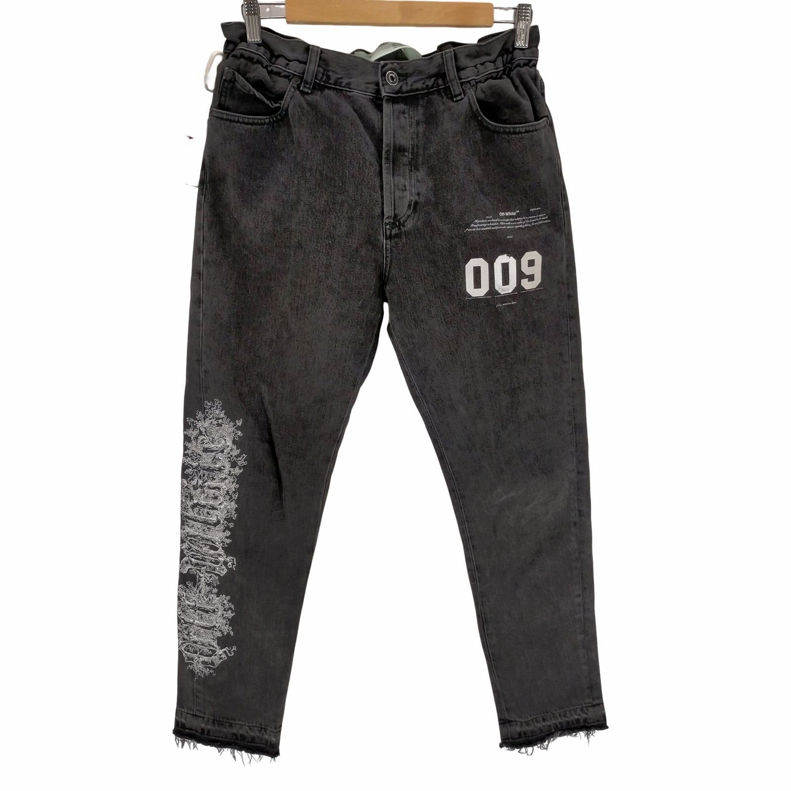 オフホワイト OFF-WHITE PROGRESSIVE NUMBER DENIM デニムパンツ メンズ  31
