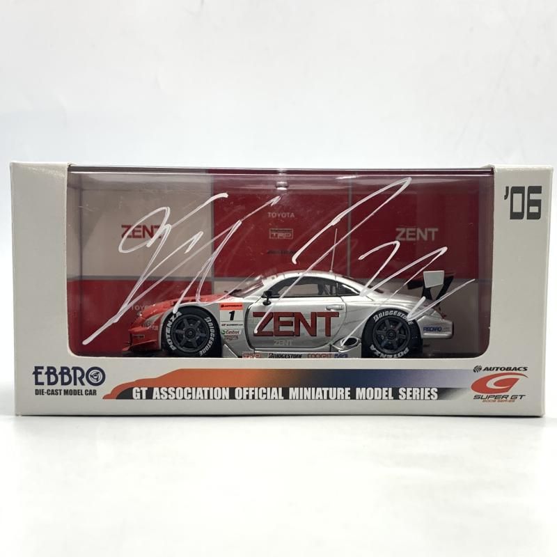 【中古】エブロ 1/43 ZENT CERUMO SC SUPER GT 2006 POTENZA ＃1(レッド×シルバー) ミニカー【ジャンク品】[10][240010458271] 中古】エブロ 1/43 ZENT CERUMO SC SUPER GT 2006 POTENZA ＃1