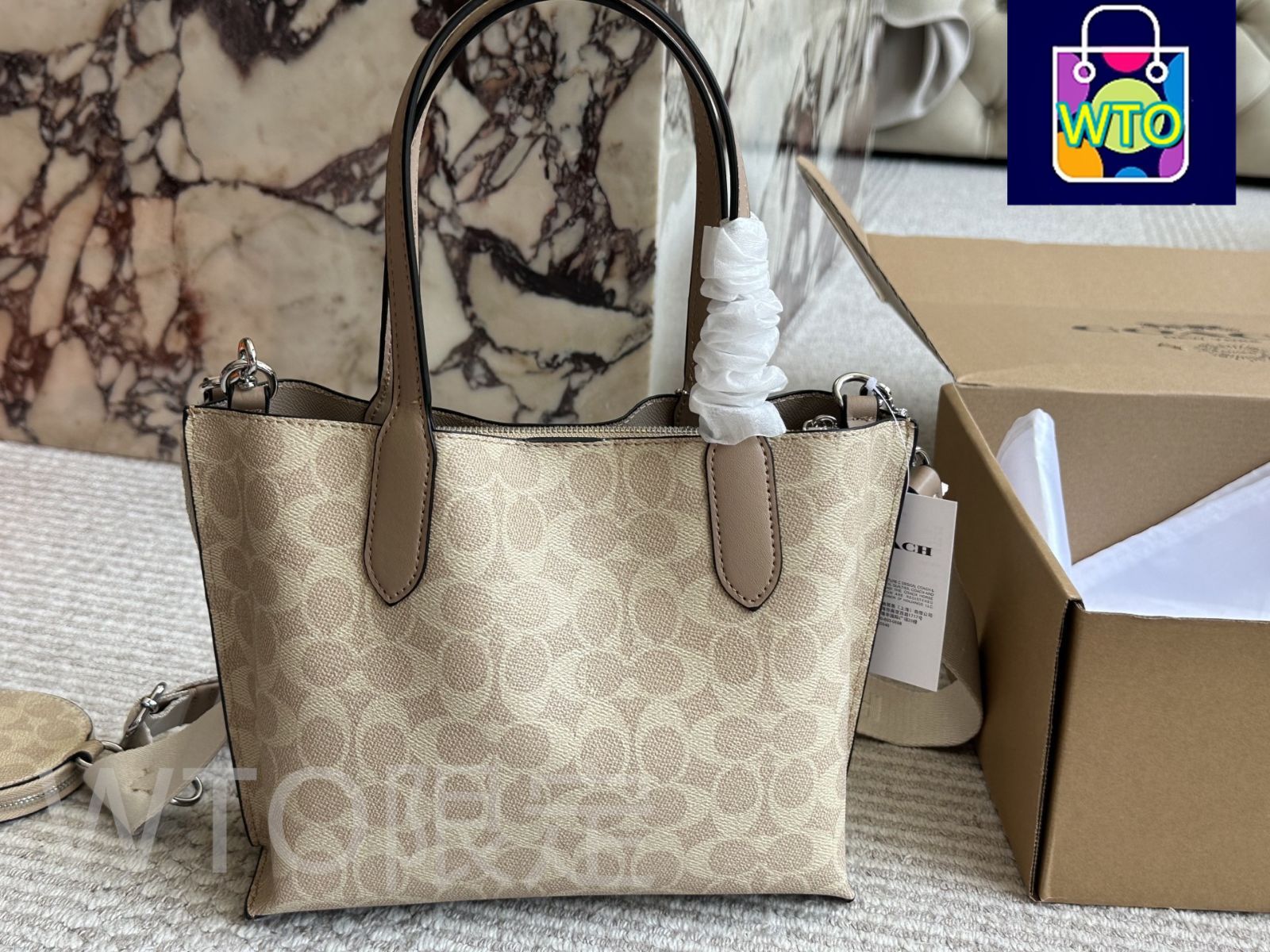 今日特価】Chic Coach Tote Bag - シックなコーチ トートバッグ