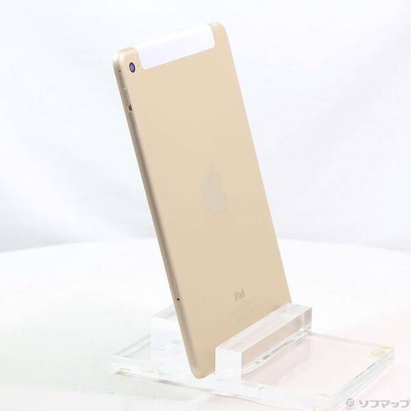 品〕 iPad 高品質 mini 4 32GB ゴールド MNWG2J／A auロック解除SIM