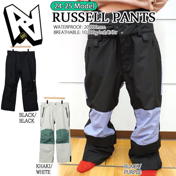 AA hardwear pants black XL スノーボード ウェア ダブルエー パンツ