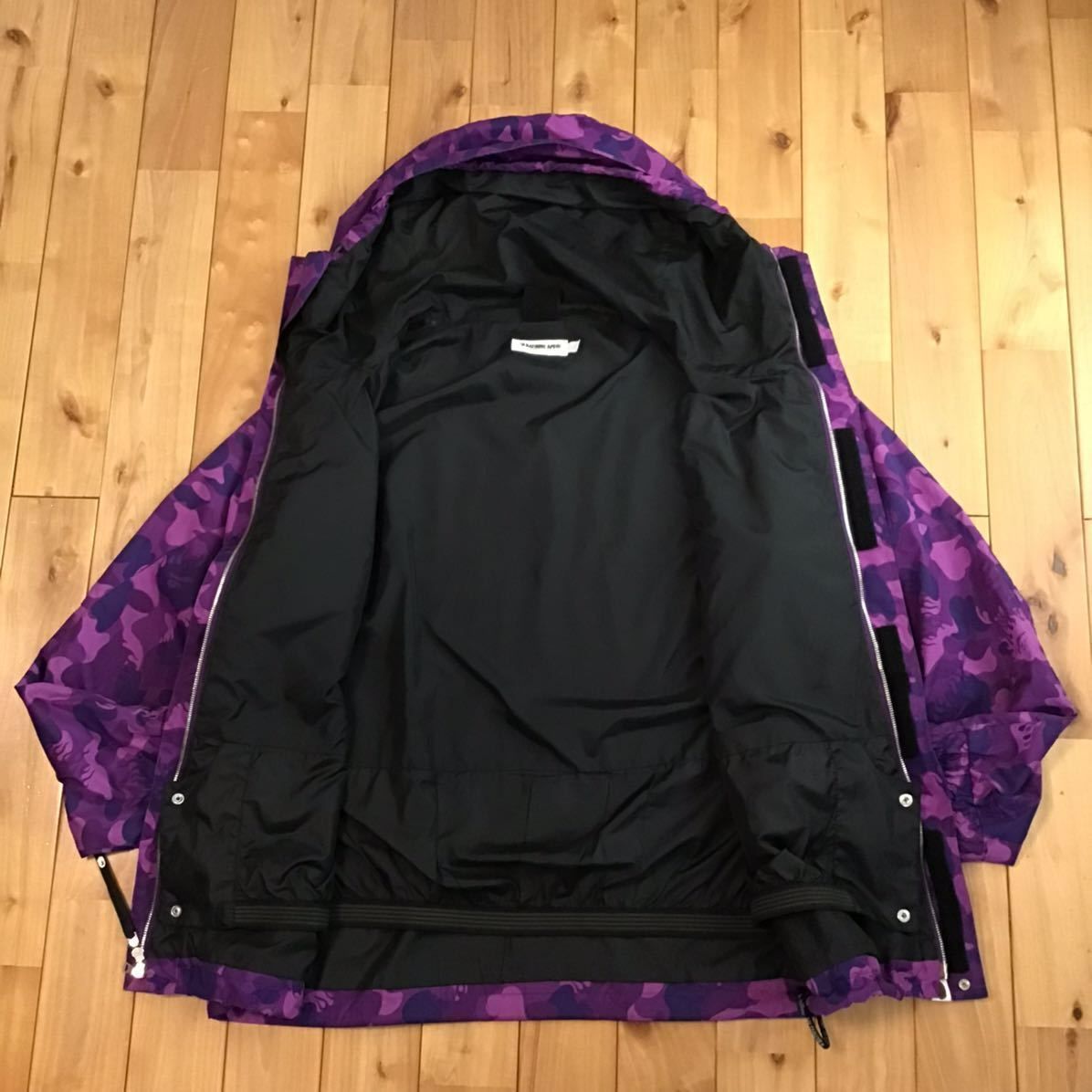 Fire camo スノボジャケット Lサイズ a bathing ape BAPE snow