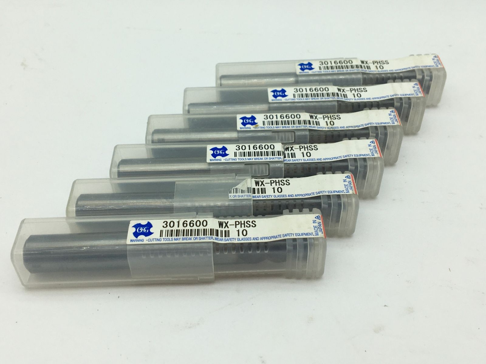 OSG☆WXL-EMS 10☆10本セット☆未使用未開封 未使用品 OSG WXLコーティング 超硬スクエア 4刃 エンドミル 3130600