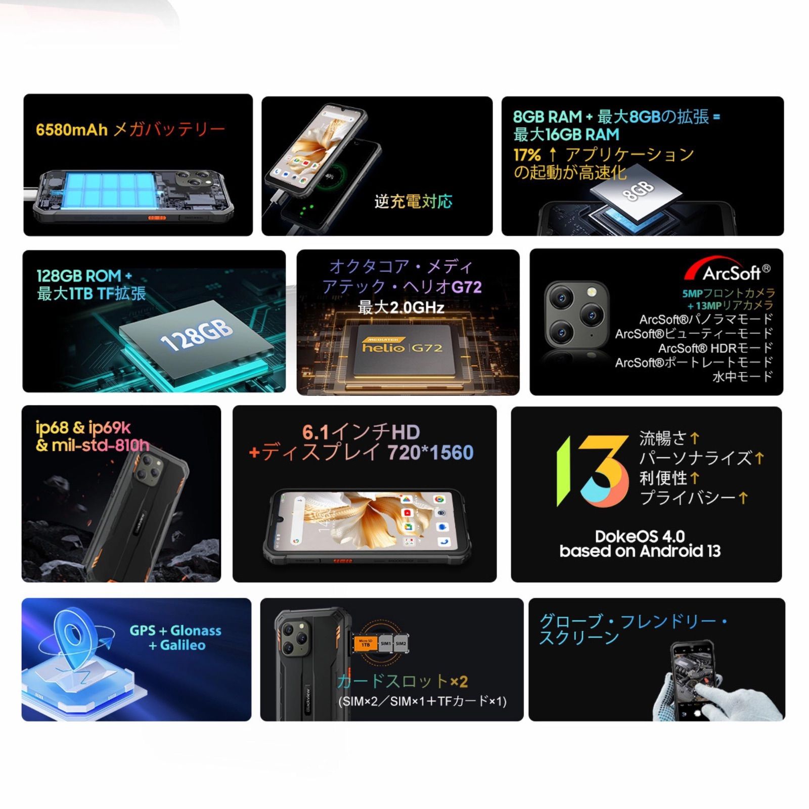 大容量バッテリー