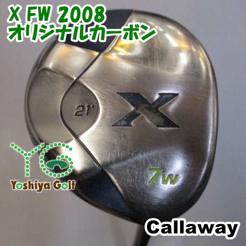  フェアウェイウッド キャロウェイ X FW 2008/オリジナルカーボン/R/21[061725] フェアウェイウッド