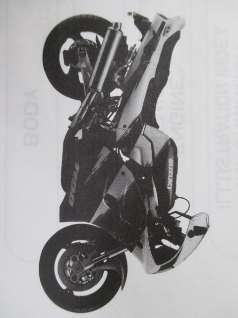 GSX-R1100W パーツリスト 6版 スズキ 正規 中古 バイク 整備書 GU75A GU75B GU75C GU75D GU75E JS1GU75A 車検 パーツカタログ Aa GSX-R1100W パーツリスト 6版 スズキ 正規 中古 バイク 整備書 GU75A